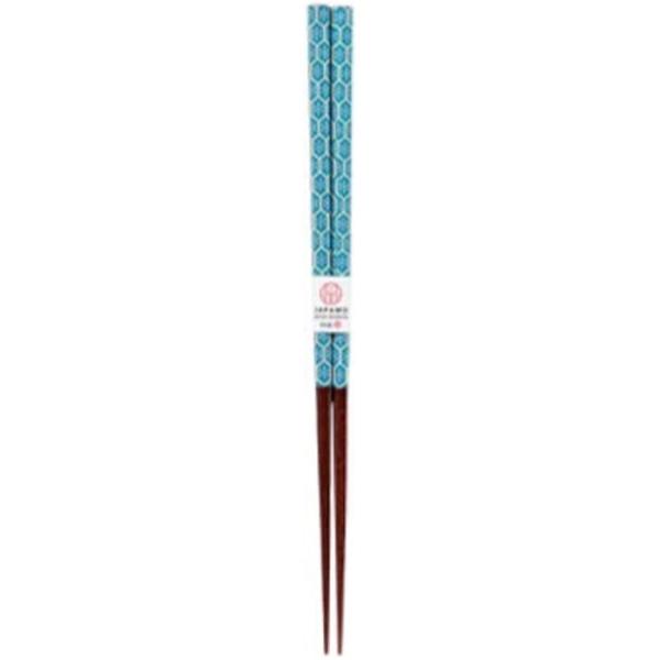 イシダ お箸 ジャパニーズモダン和紙雪結晶 R 23cmPET 13456