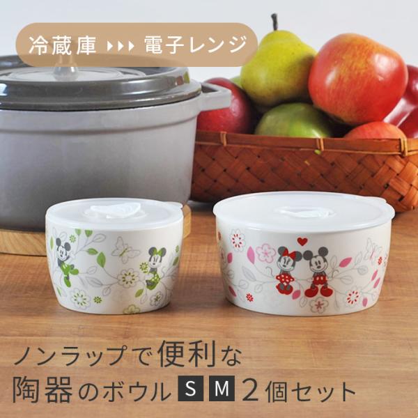 ディズニー レンジパック 2個セット Disney 保存容器 食器 ミッキー ミニー ミッキーマウス...