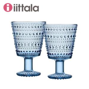 イッタラ カステヘルミ 366700 ユニバーサルグラス 260ml アクア ペア　ガラス　セット　並行輸入品｜kitchen