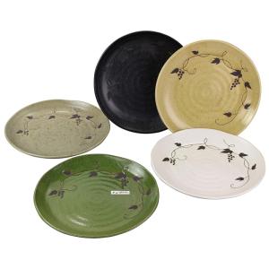 片岡鶴太郎 つたぶどう 碗皿5客揃 64210 : Drink&Dream D-Park ヤフー 