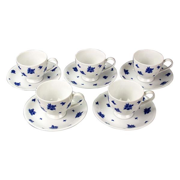 コーヒー カップ＆ソーサー 前畑 プリンセス・ローザ コーヒーC/S 5客セット 28333 食器 ...