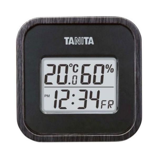 タニタ TT-571-BK(ブラック) デジタル温湿度計 調理器具 キッチン用品 ツール シンプル ...