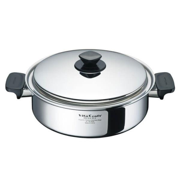 ビタクラフト ヘキサプライ両手ナベ4.0L　6126 【 vitacraft 調理器具 キッチン ス...