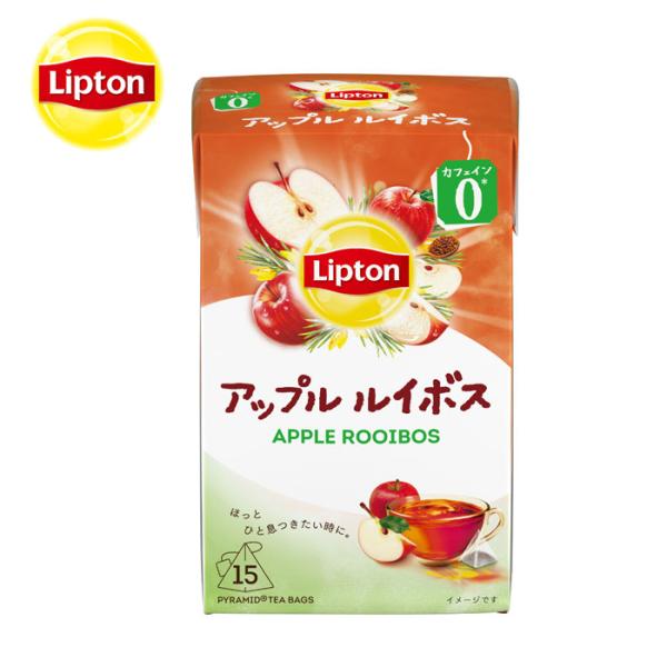 LIPTON リプトン アップルルイボス ティーバッグ 15P 紅茶 カフェインレス【キャンセル・返...