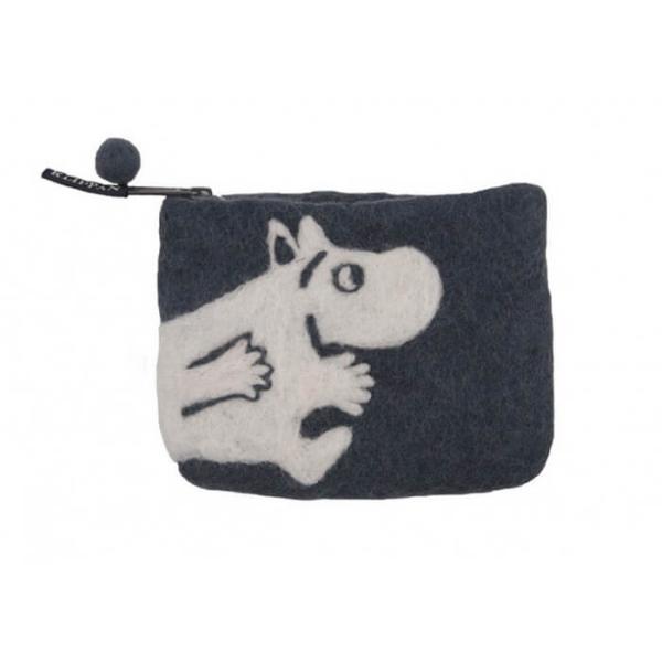 【2個までメール便送料無料】クリッパン KLIPPAN フェルト ポーチ MOOMIN Grey【5...