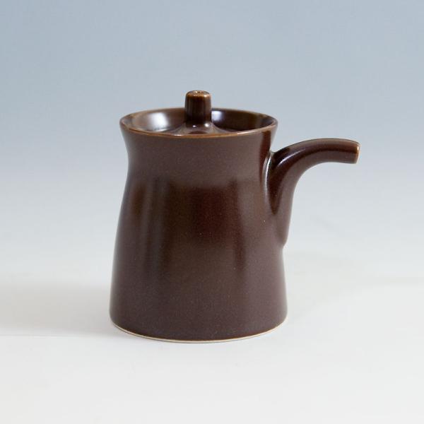 白山陶器 G型しょうゆさし ( 小 ) 鉄砂 [ HAKUSAN 和食器 森正洋デザイン ]