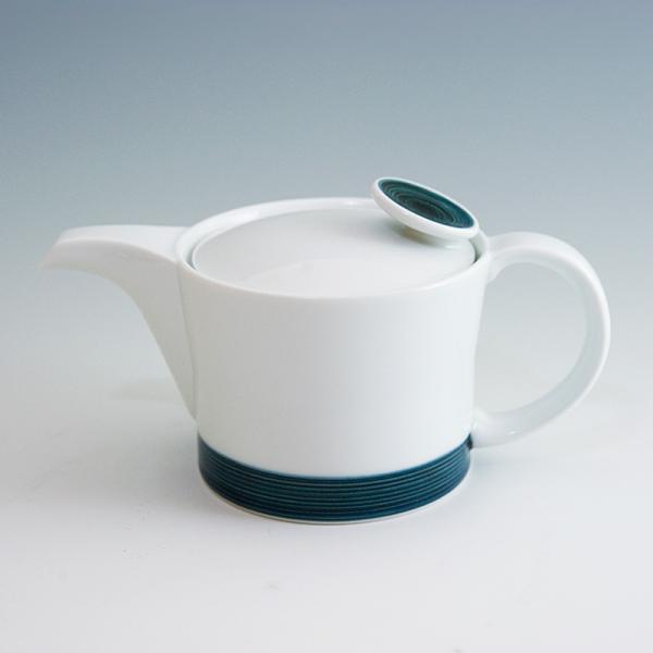 白山陶器 麻の糸 ポット インディゴ 【 HAKUSAN 和食器 】