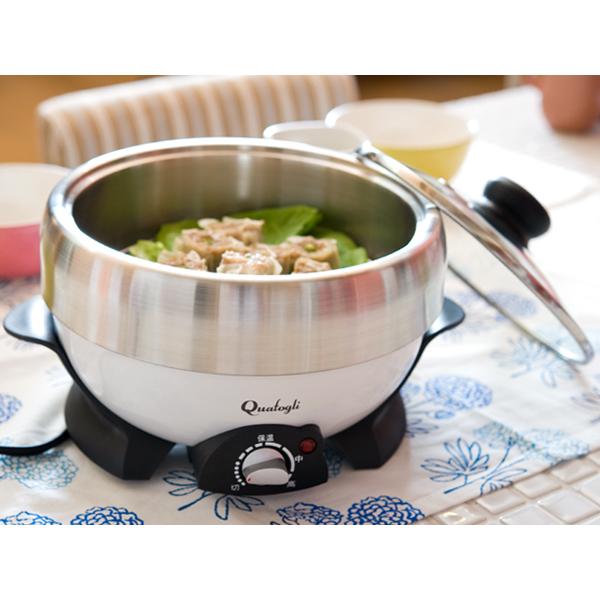 36％OFFカラー電気グリル鍋（DGN-801N CIV）＜アイボリー＞