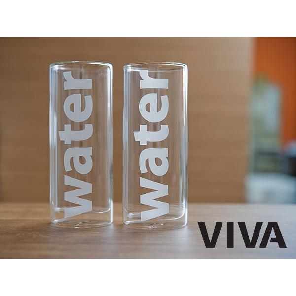 VIVA/ビバ　クラッシック ウォーター ダブルウォールグラス 2個セット 【グラス/タンブラー】（...
