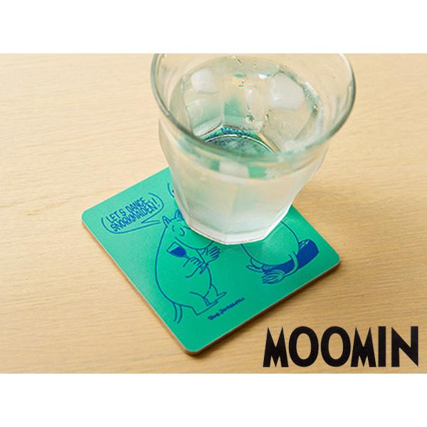MUUMI/MOOMIN ムーミン コミック柄コースター　Lets dance（501-6）