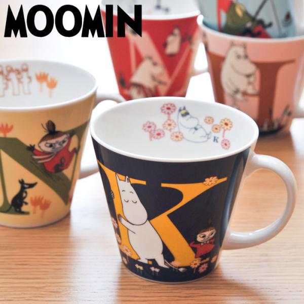 MOOMIN ムーミン イニシャルマグ 箱入り THE STORY OF MOOMINVALLEY ...