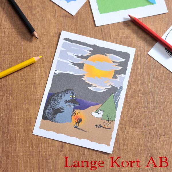 ラングアート ムーミン ポストカード ( M1060 ) GIFTCARD Lange Kort M...