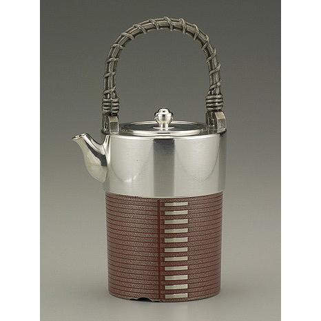 [ 送料無料 ] 大阪錫器 千呂利 チロリ トジメ 朱イブシ 200mL