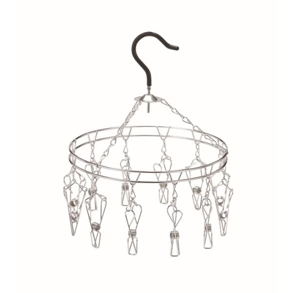 大木製作所　ステンレス ハンガー 丸型 ( ピンチ12個 )