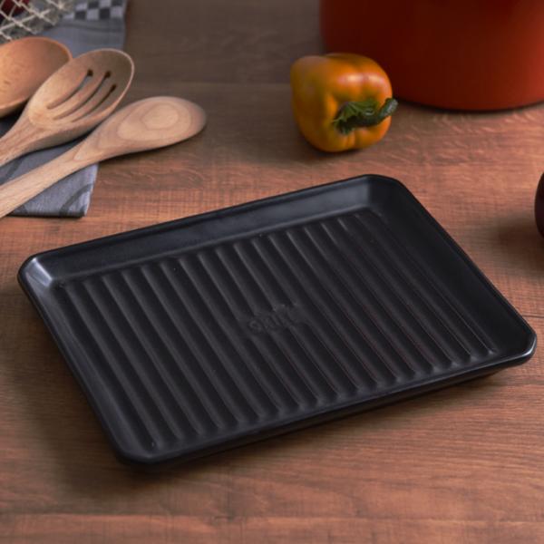 ツールズ　グリルプレート Ｌ ブラック ( 422099 ) 【 TOOLS オーブン料理 魚焼き ...