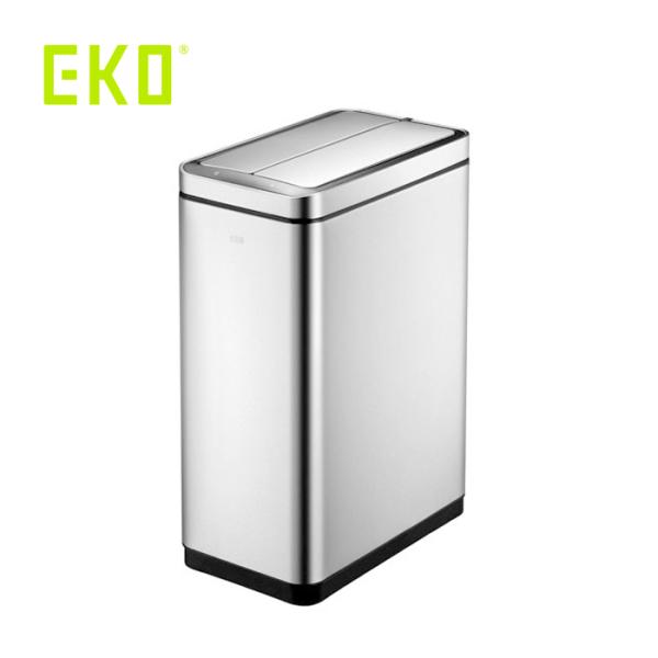 EKO デラックス ファントムセンサービン 45L エコ ごみ箱 ゴミ箱 ダストボックス シルバー ...