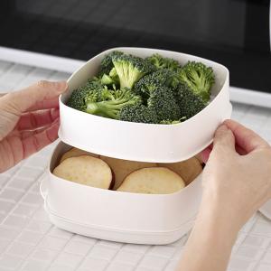 ふたしなセイロ 日本製 蒸し器 2段 伊原企販...の詳細画像1