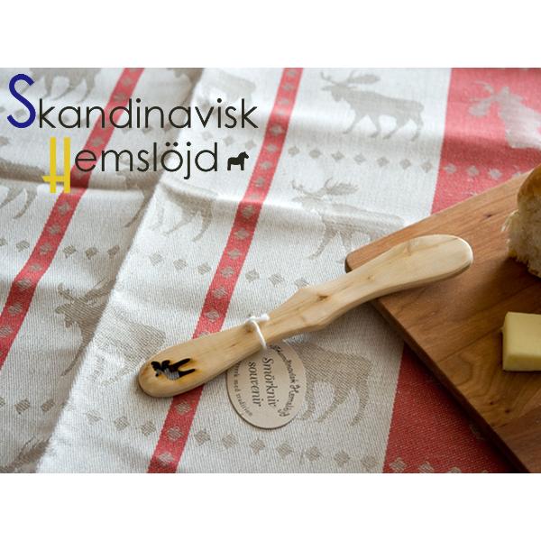 Skandinavisk Hemslojd ヘムスロイド キッチンタオル＆バターナイフ ムース