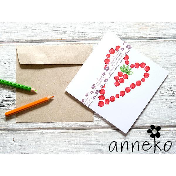 anneko design/アネッコデザイン　グリーティングカード 《GIFTCARD》（S104）...