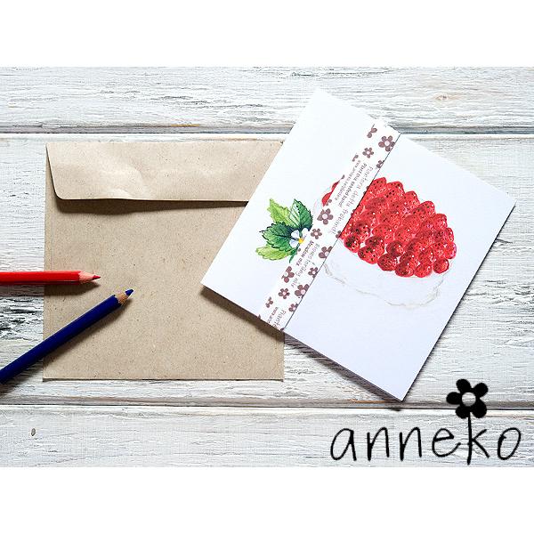 anneko design/アネッコデザイン　グリーティングカード 《GIFTCARD》（S107）...