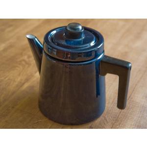 FINEL フィネル Antti Nurmesniem アンティ・ヌルメスニエミ ホーローケトル 1.5L ビンテージ vintage ヴィンテージ ネイビー｜kitchen