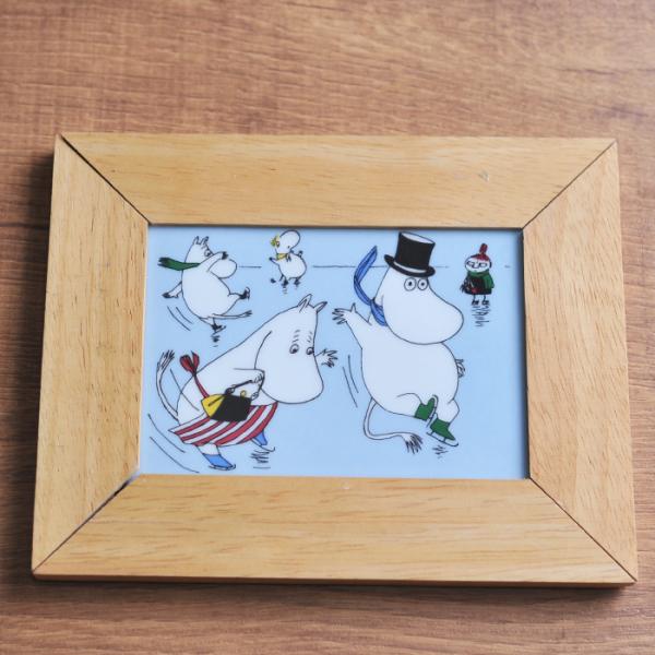 アラビア ムーミン フレームプレート NO.2 スケート ビンテージ vintage ヴィンテージ ...