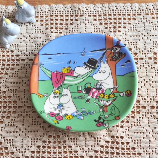 アラビア ムーミン ミニウォールプレート 箱入り ハッピートュギャザー ビンテージ vintage ...