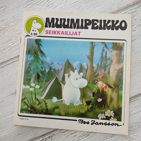 ムーミン ヴィンテージ コミックス 04/1980年 フィンランド語版 SEIKKAILIJAT（裏...