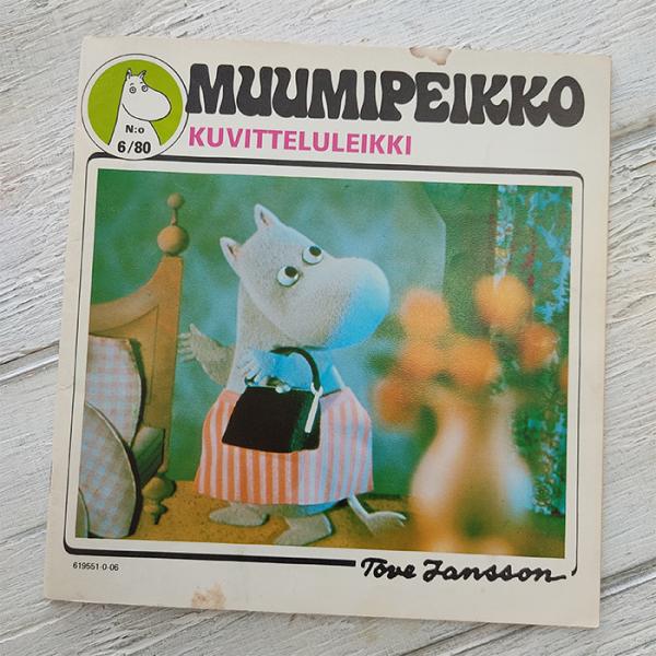 ムーミン ヴィンテージ コミックス 06/1980年 フィンランド語版 KUVITTELULEIKK...