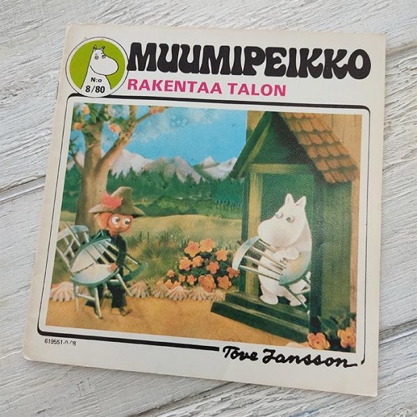 ムーミン ヴィンテージ コミックス 08 1980年 フィンランド語版 RAKENTAA TALON...