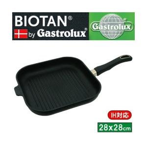 ガストロラックス Gastroluxバイオタン IH対応 角型グリルパン BIOTAN ( 1742...