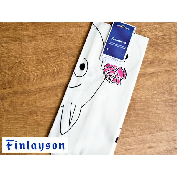 《3点までメール便可能》Finlayson/フィンレイスン ムーミン キッチンタオル ＜プレゼントム...