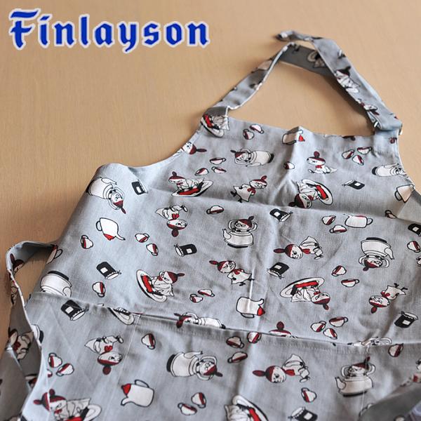 フィンレイスン ムーミン エプロン 【MOOMIN/moomin/Finlayson/北欧】（461...