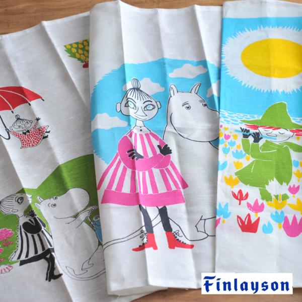 《3点までメール便可能》 フィンレイスン ムーミン キッチンタオル 選べる3デザイン 【 Finla...