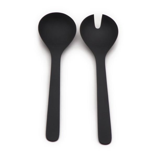 工房アイザワ WHITE ＆ BLACK サラダサービスS・Fセット BK (1945) 送料無料