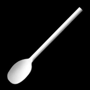 工房アイザワ 円 黄銅洋食器 デザートスプーン 白 (1481-W3) 送料無料