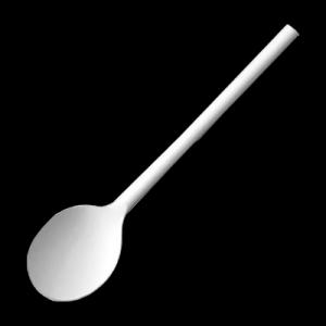 工房アイザワ 円 黄銅洋食器 スープスプーン 白 (1481-W4) 送料無料