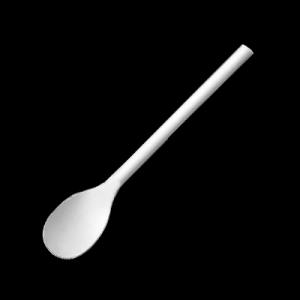 工房アイザワ 円 黄銅洋食器 デミタススプーン 白 (1481-W10) 送料無料