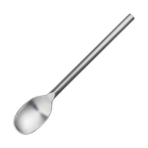 工房アイザワ 円 黄銅洋食器 デザートスプーン 銀仕上 (1481-3) 送料無料