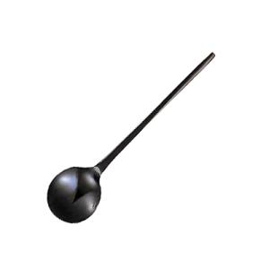 工房アイザワ 黒塗り純銅洋食器 デミタススプーン (1400-1U) 送料無料