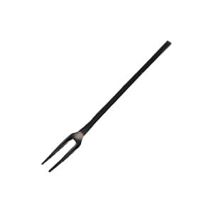 工房アイザワ 黒塗り純銅洋食器 ヒメフォーク (1400-2U) 送料無料