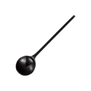工房アイザワ 黒塗り純銅洋食器 ティースプーン (1400-3U) 送料無料