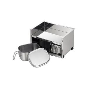 工房アイザワ UTILE serve-pot 調味料ラック 2PC 小 (6214) 送料無料