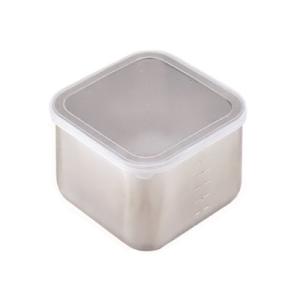 工房アイザワ UTILE serve-pot 目盛付 角容器 L 2200cc (6116) 送料無...