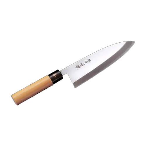 工房アイザワ 乕徹 和包丁 水牛桂 出刃 210mm (505) 送料無料