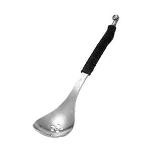 工房アイザワ 銀器 純銀打出穴明杓子 おけび蔓巻柄 送料無料