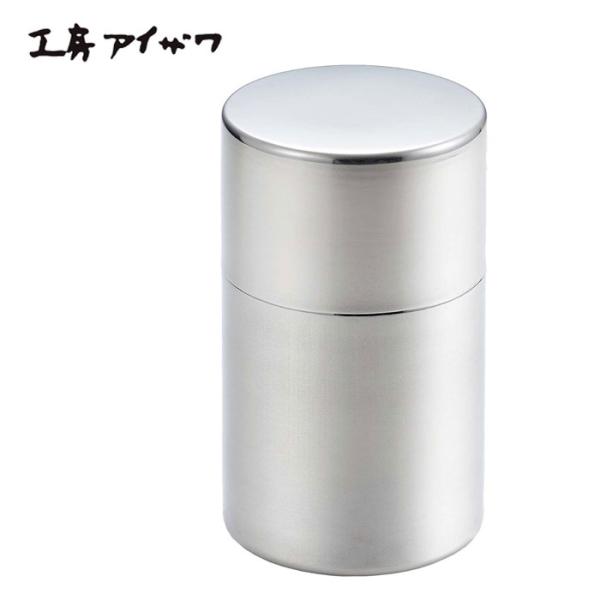 工房アイザワ ブラックピーマン ティーキャディー（ 茶筒 )ナチュラル ( 70248 ) 【保存容...