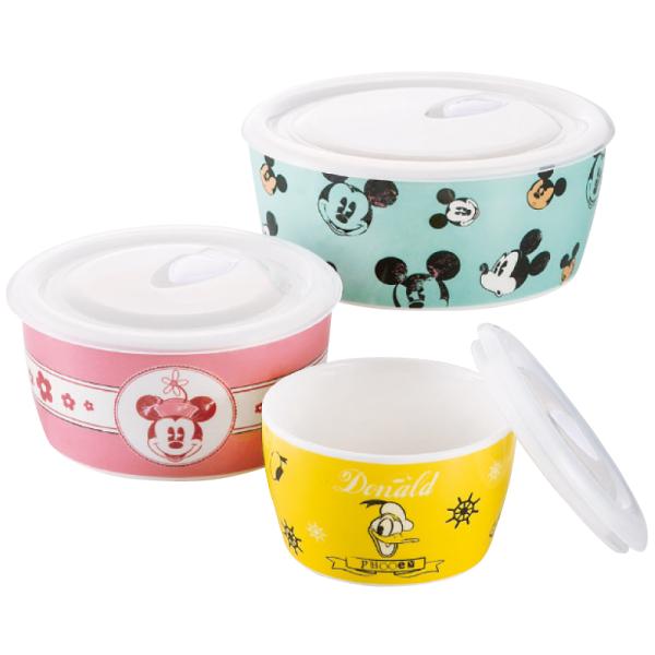ディズニー レンジパック3点セット D-MF26 50799（ミッキー＆フレンズ） ギフト プレゼン...