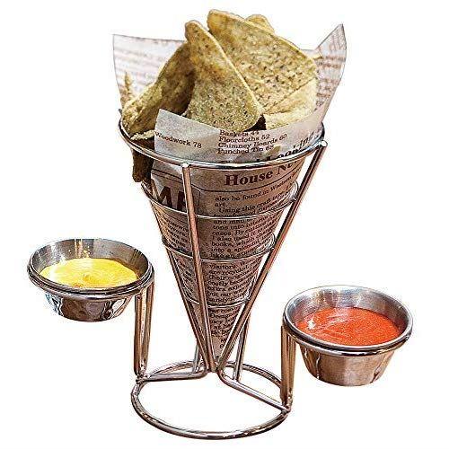 三宝産業 プチバスケット シルバー 10.5×5.2×H15cm コニカル バスケット 031150...