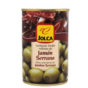 JOLCA(ホルカ) スタッフド オリーブ ハモンセラーノ (生ハム入りオリーブ)300g